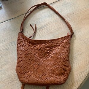 Greta hobo 100% genuine leather purse converting to backpack